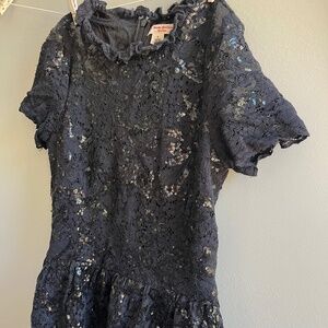Brooks brothers black sequin dress